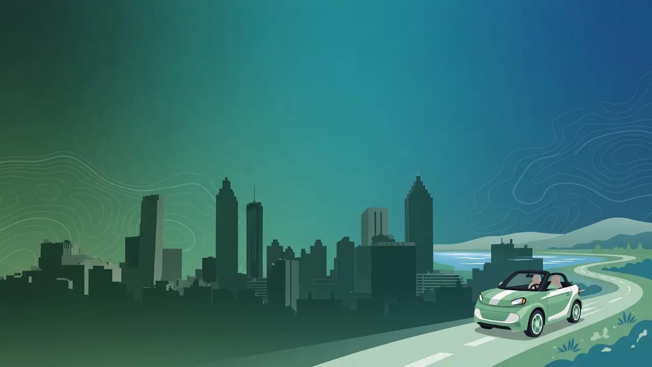 Atlanta dynamic illustration