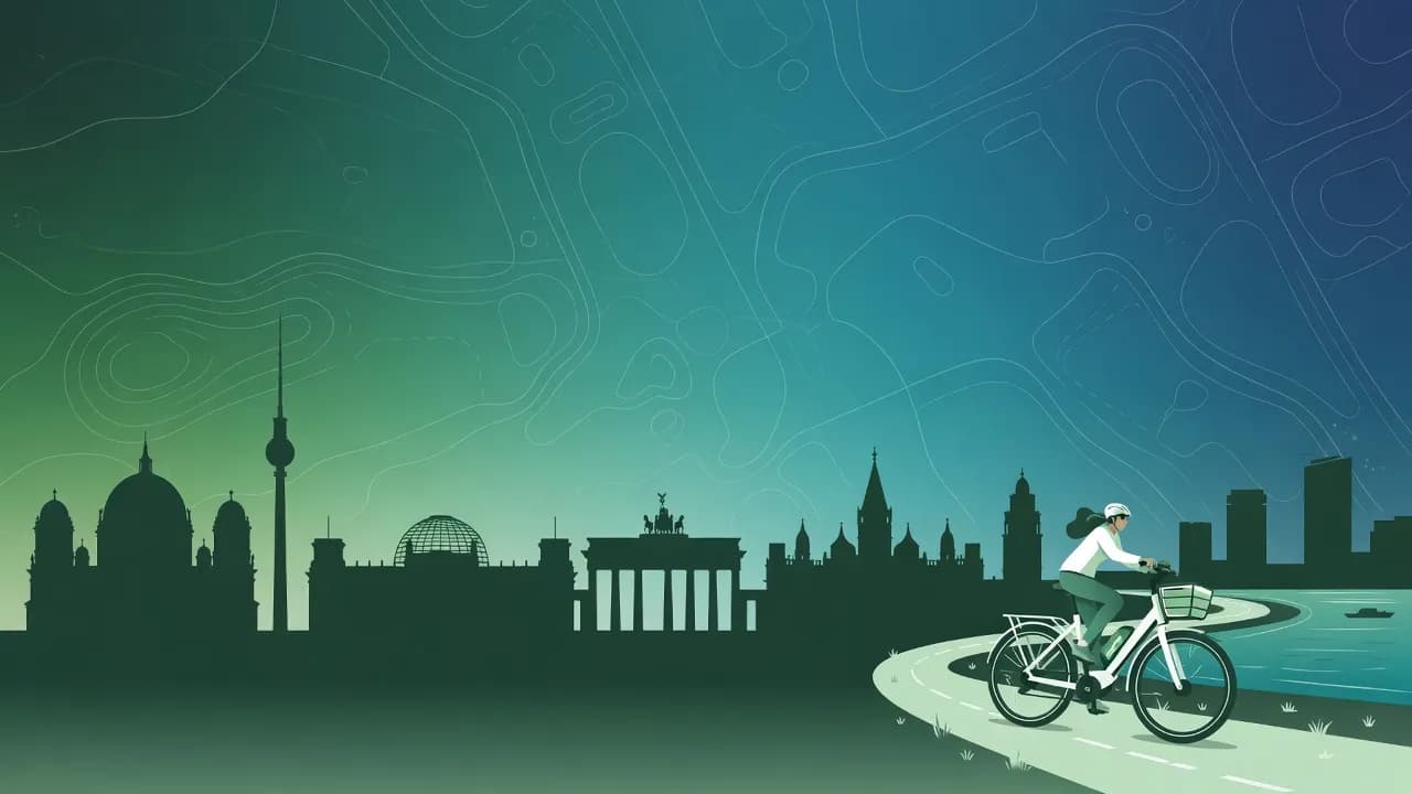 Berlin dynamic illustration