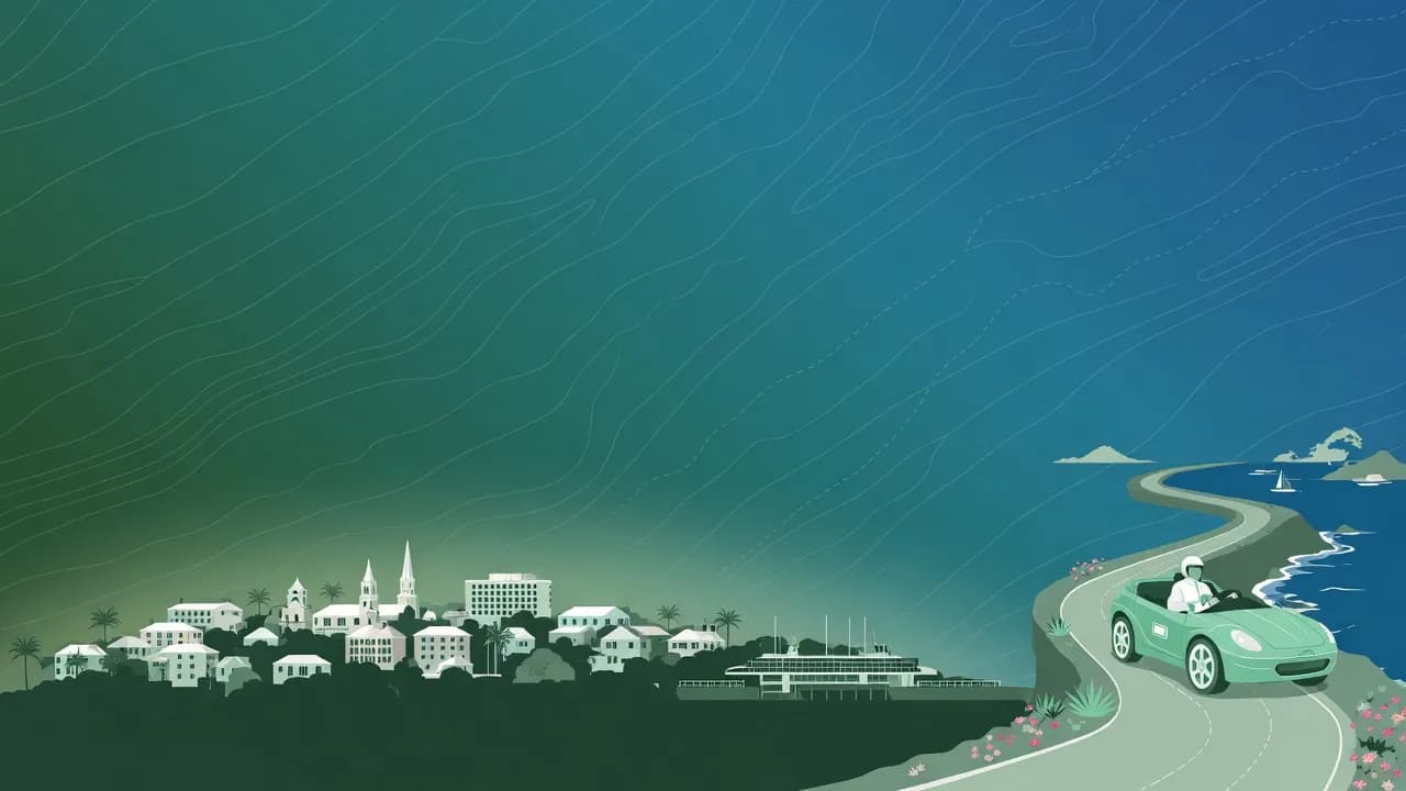 Bermuda dynamic illustration