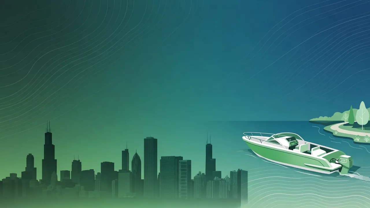 Chicago dynamic illustration