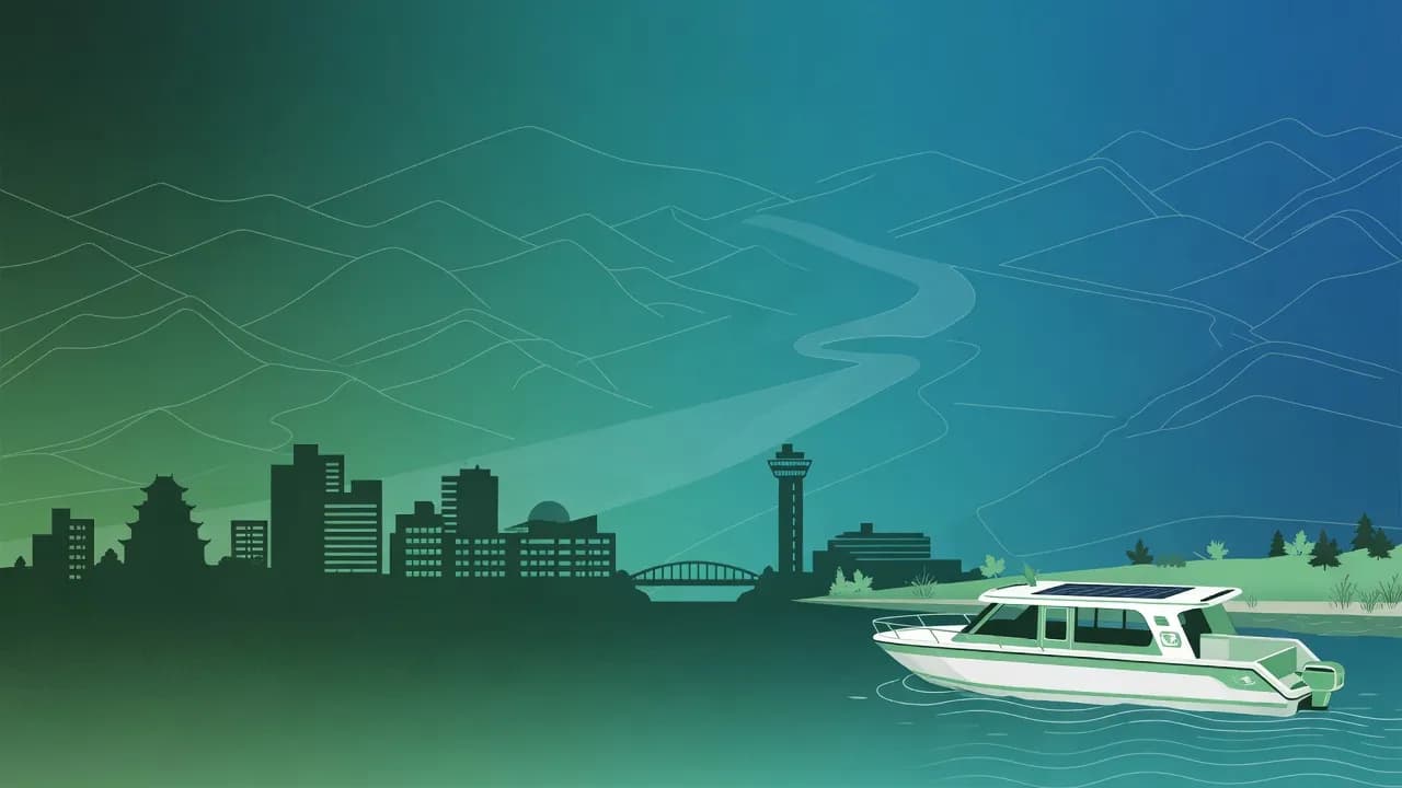 広島市 dynamic illustration