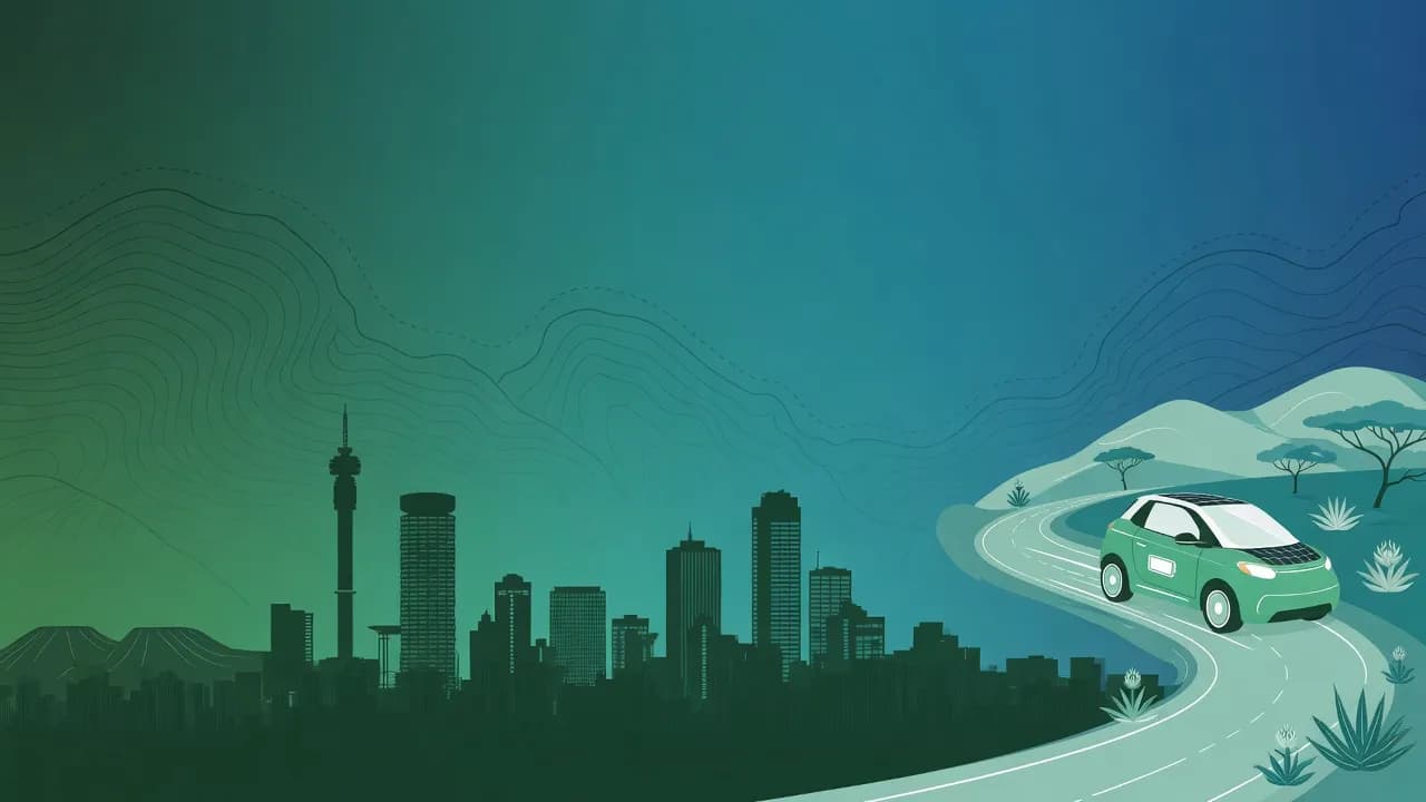 Johannesburg dynamic illustration