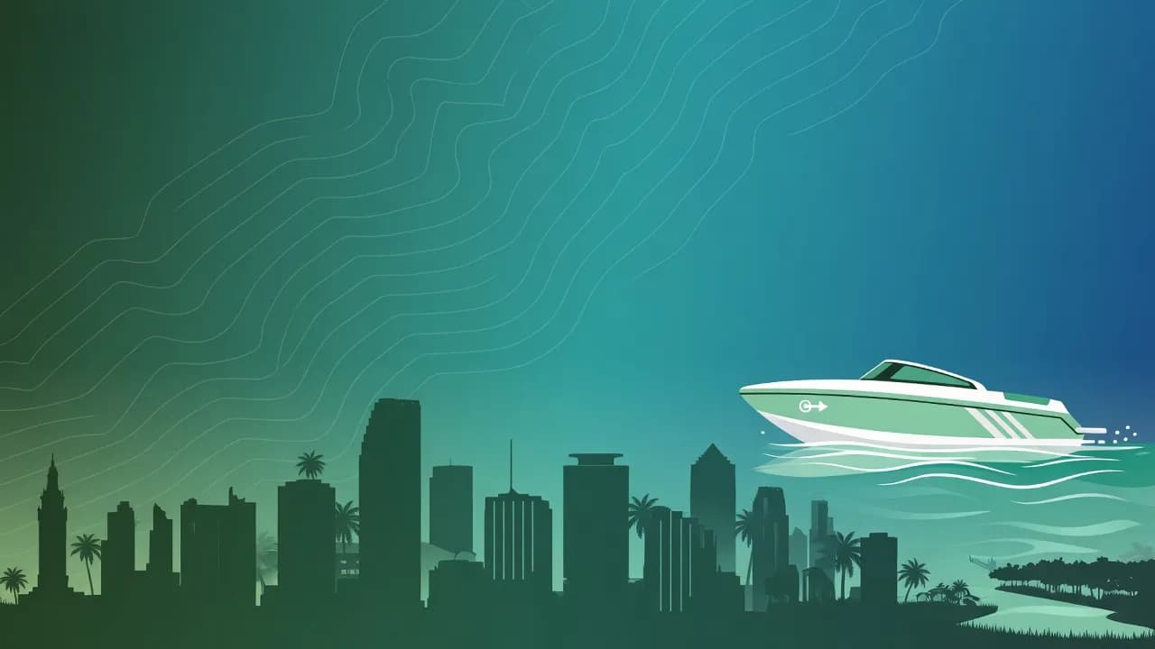 Miami dynamic illustration
