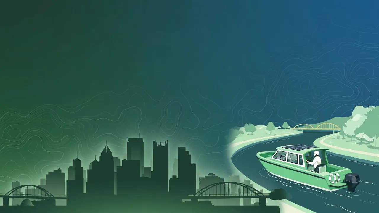 Pittsburgh dynamic illustration