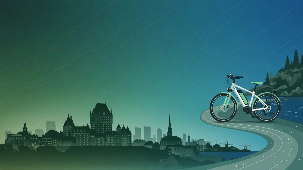 Québec dynamic illustration