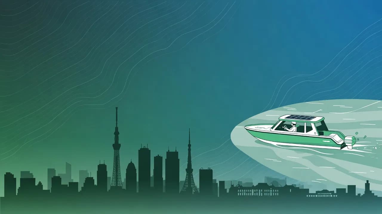東京都 dynamic illustration