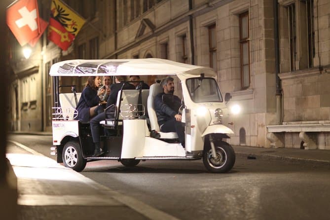Geneva Chocolate Tour in a Tuk Tuk