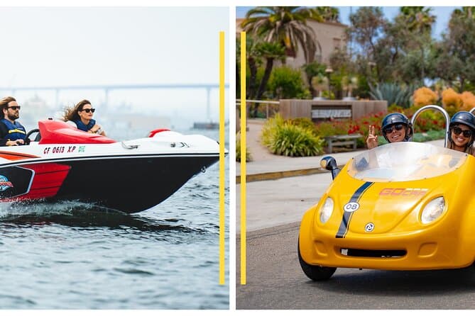 GoCar & Speedboat Land and Sea Adventure in San Diego