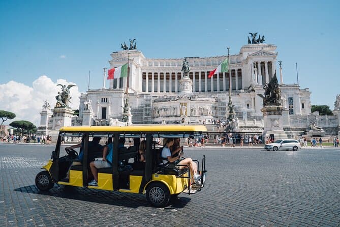 Golf Cart Driving Tour: Rome Express in 1.5 hrs