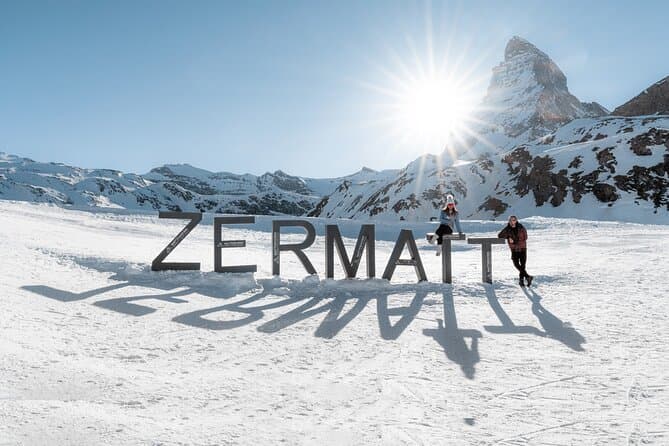 Day Tour to Zermatt Matterhorn and Glacier Paradise from Geneva