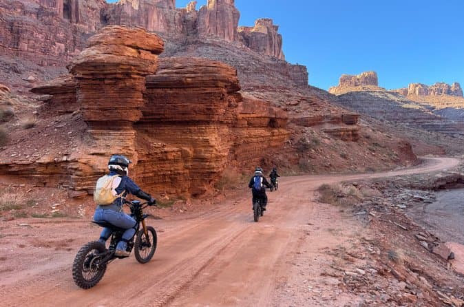 Long Canyon Electric Dirt Biking Tour in Moab
