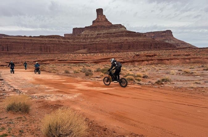 Shafer Trail Electric Dirt Bike Tour in Moab