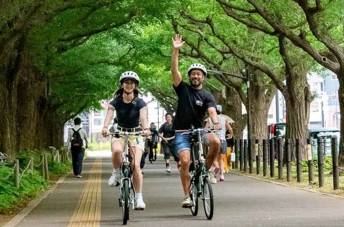 3-Hour Tokyo Private E-Bike Tour Starting from Your Hotel