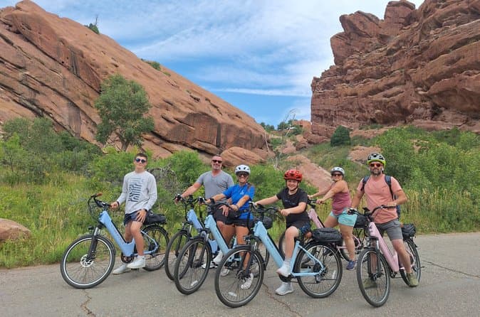 Private E Bike Tour Red Rocks and Dinosaur Ridge