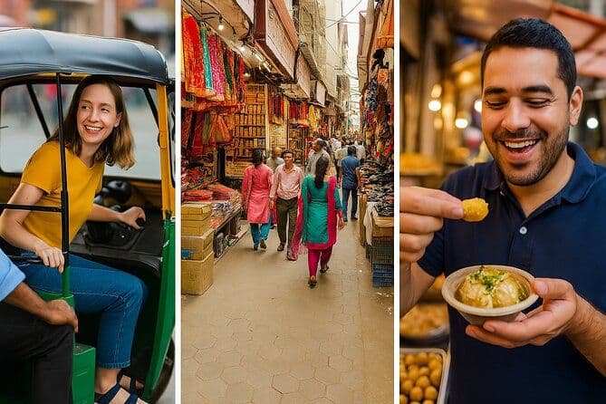 Agra’s Hidden Gems & Flavors on a Thrilling Tuk-Tuk Tour 3-4 Hrs