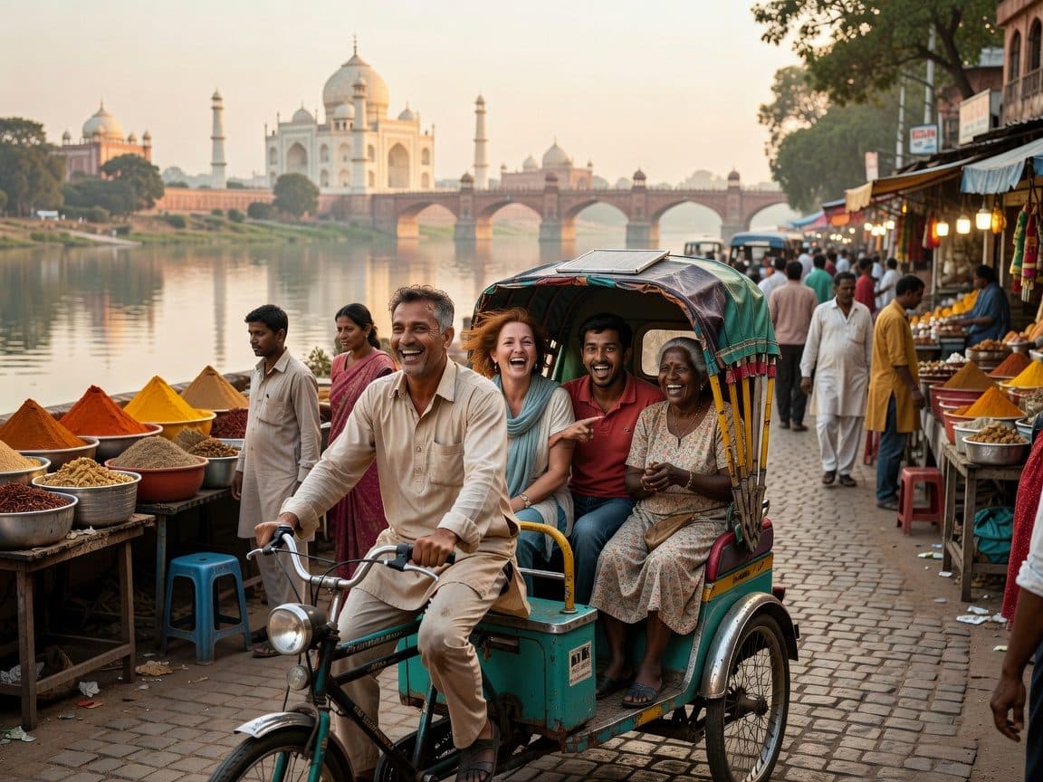 Agra: Street Food Tour with Spice Market & Tuk-Tuk Adventure