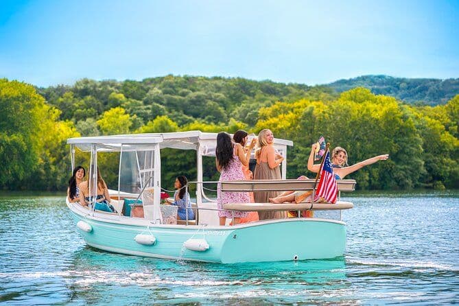 1 Hour Private Electric Duffy Cruise on Lake Austin