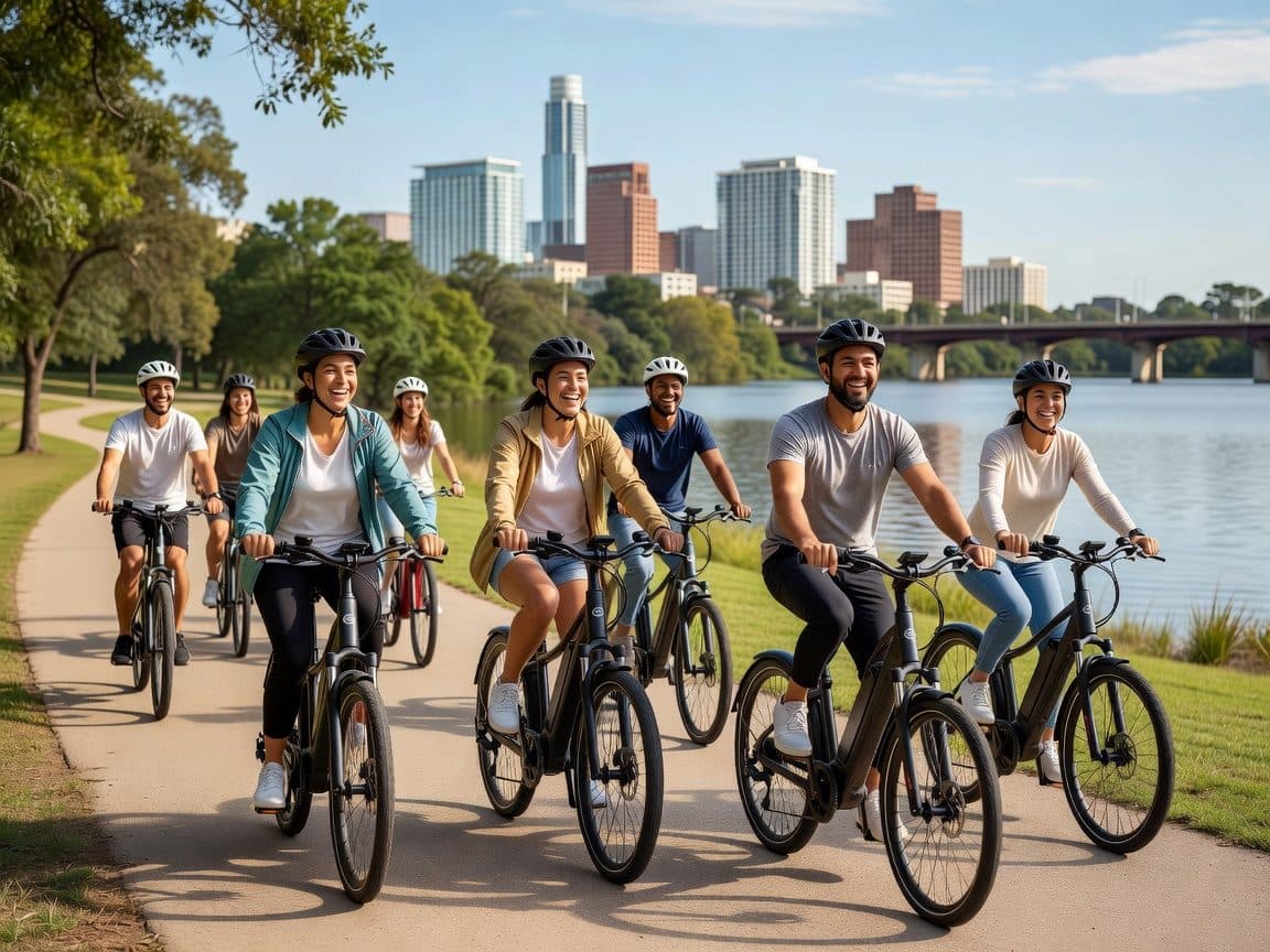 Austin: Good Vibes Guided E-Bike Tour of City Highlights