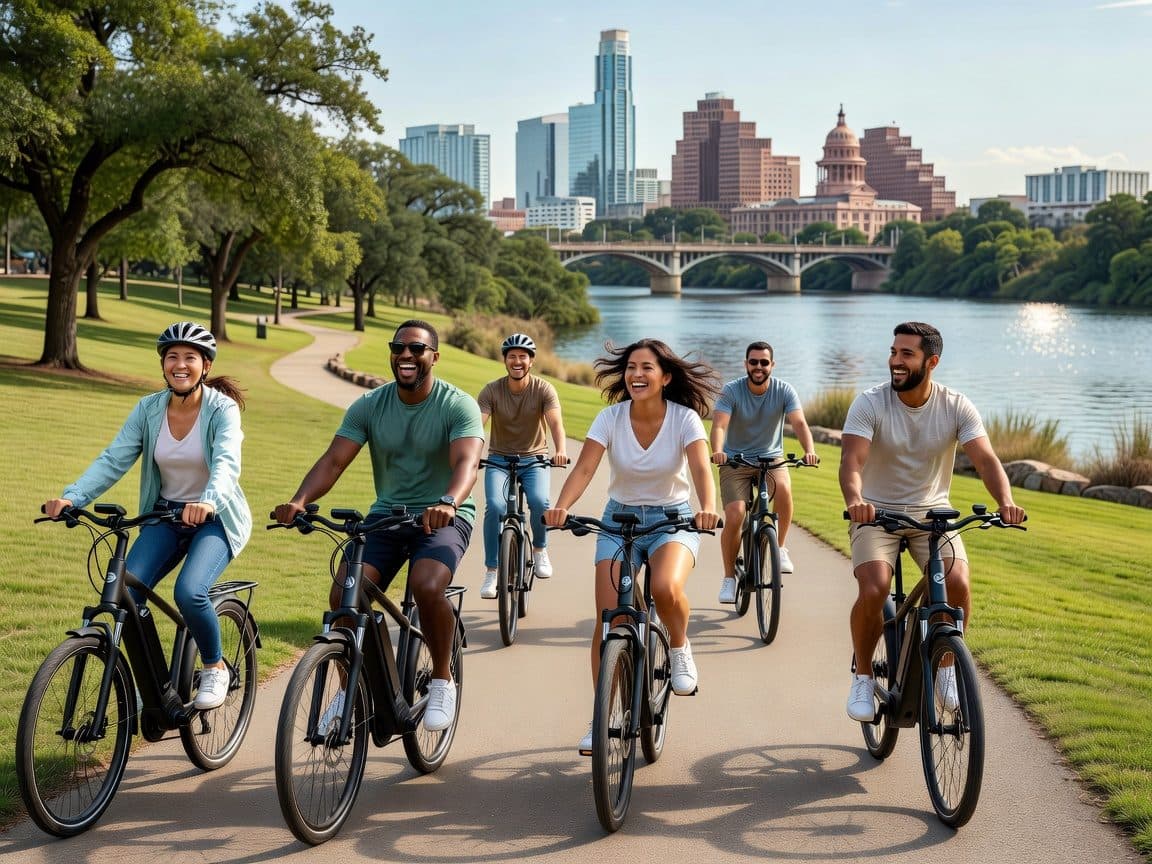 Austin: Electric Bike City Sightseeing Tour