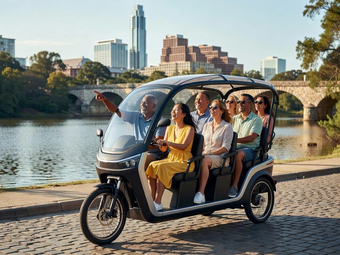 Austin: Historic Pedicab Tour