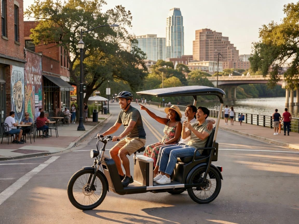 Austin: East Austin Brewery Tour by Pedicab