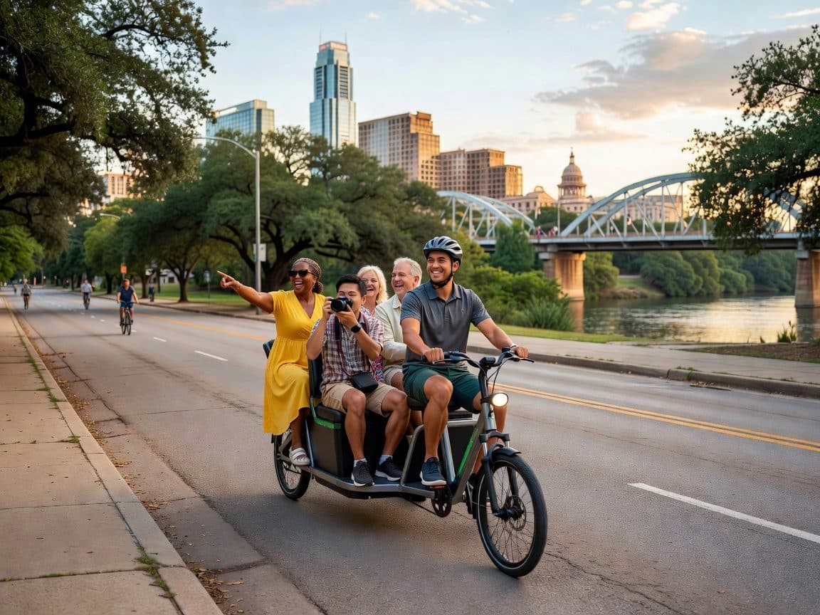 Austin: Live Music Capital of the World Pedicab Tour