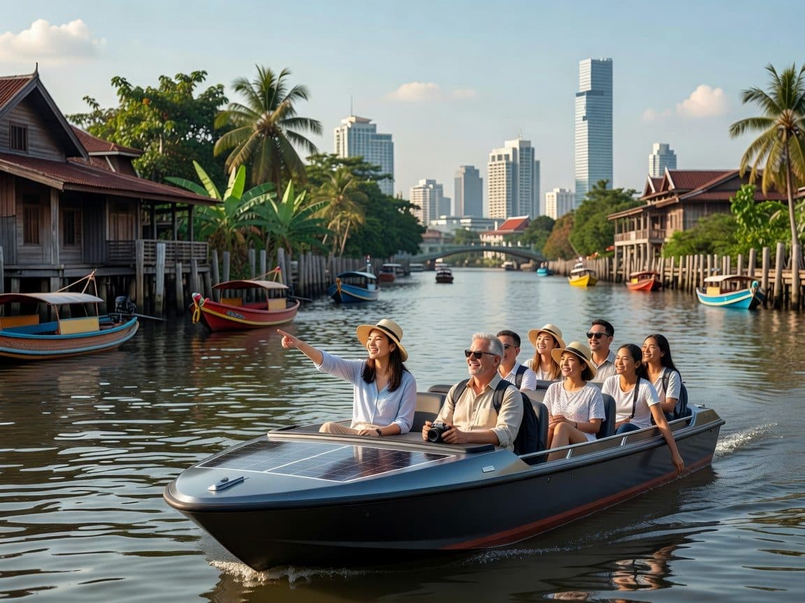 Bangkok Local Canal Cruise & Artist Village by EV Boat