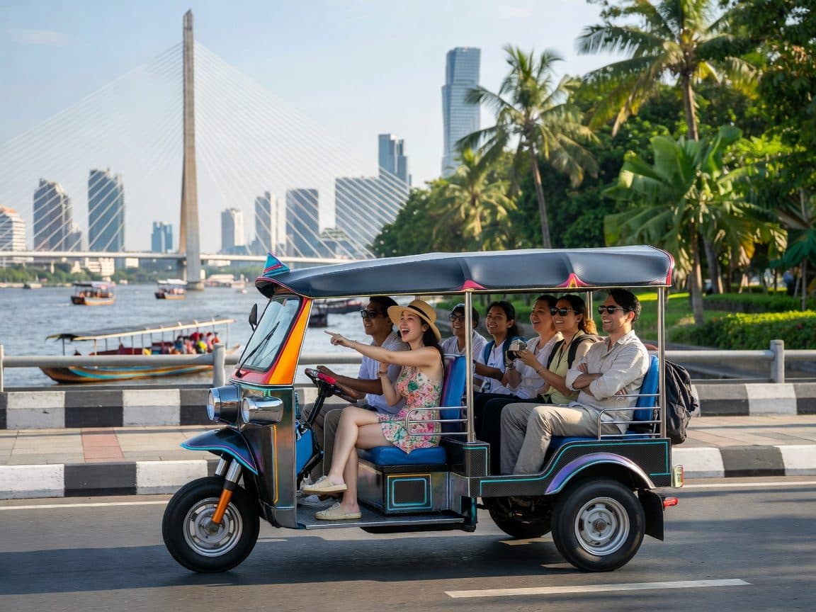 Bangkok: Ride into Hidden Culture on an Electric Tuk-Tuk