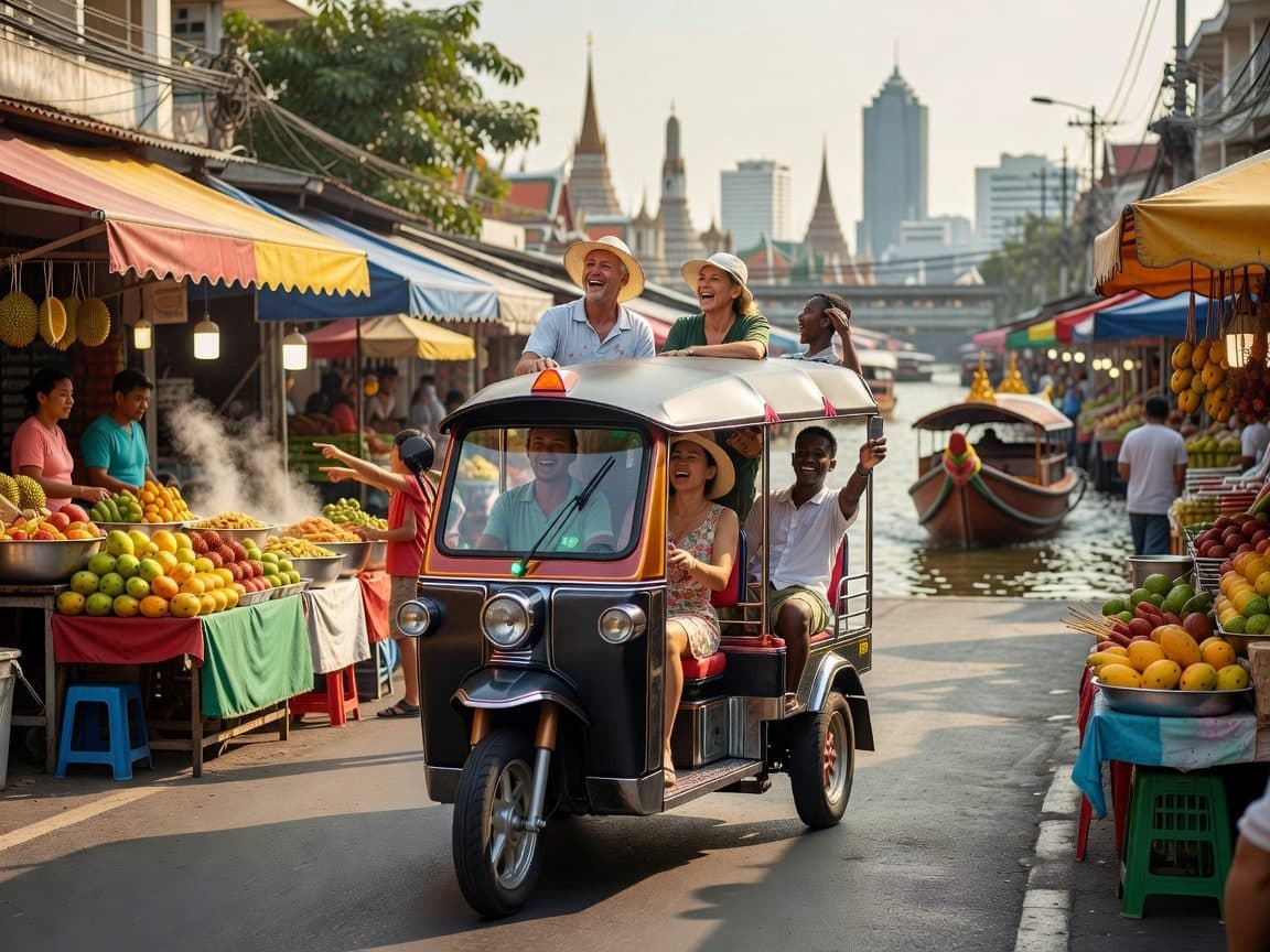 Bangkok Street Food & Markets by Electric Tuk Tuk