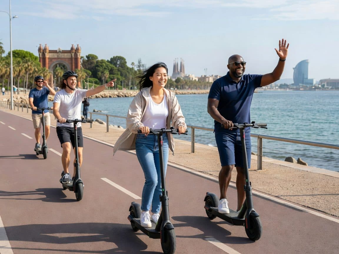 Barcelona: E-Scooter Rent - Explore The City