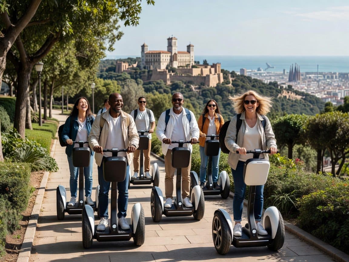 Barcelona: Montjuïc Segway Tour