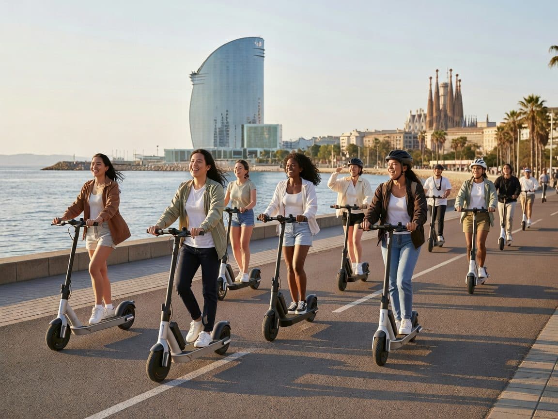 Barcelona Panoramic eScooter Tour