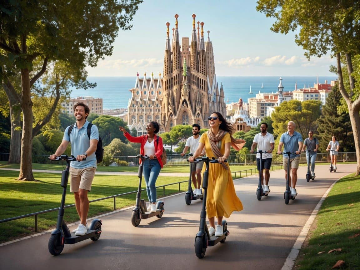 Barcelona: 2-Hour e-Scooter Tour