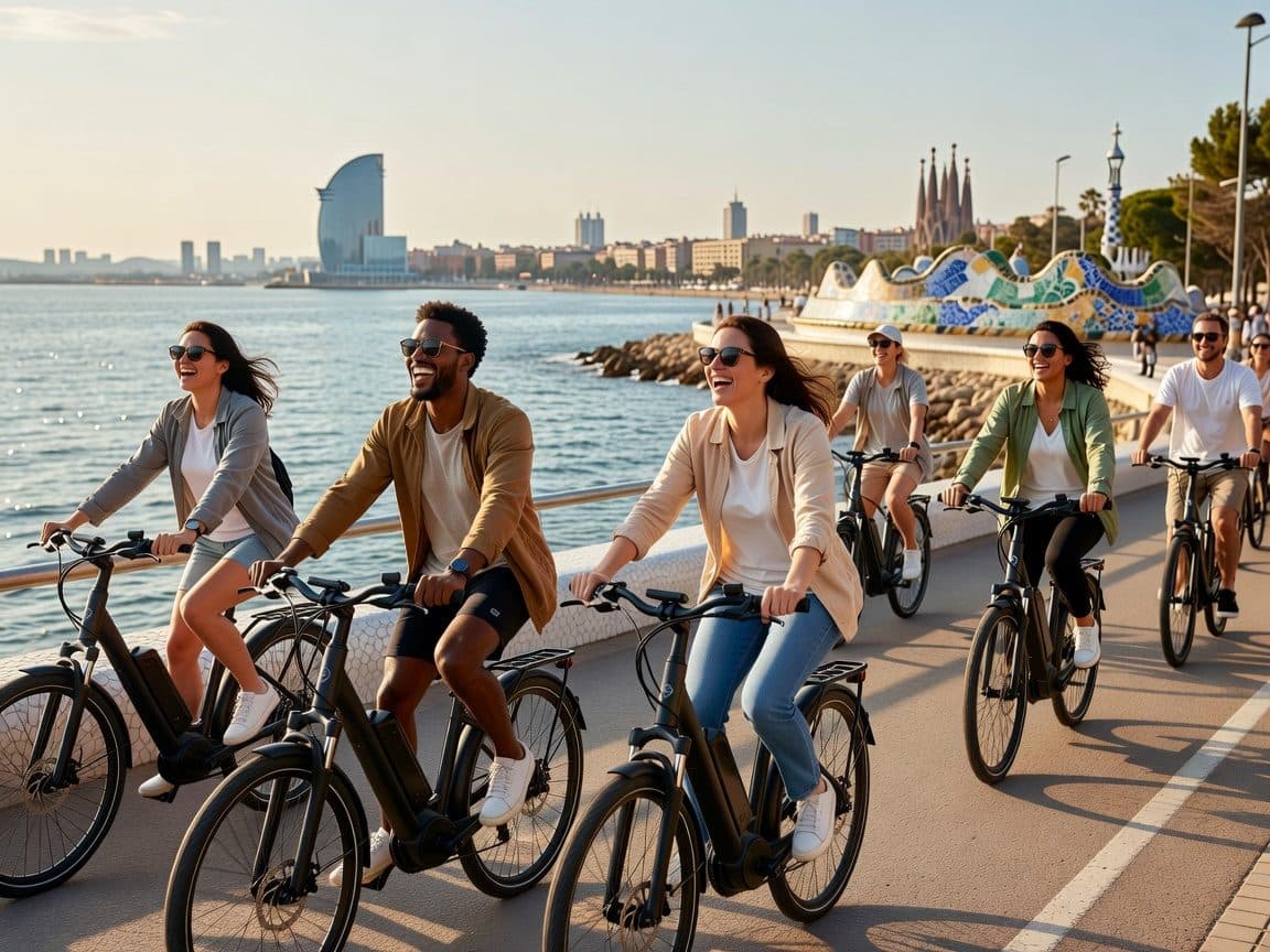 Barcelona 3 Hour Daily Electric Bike Tour
