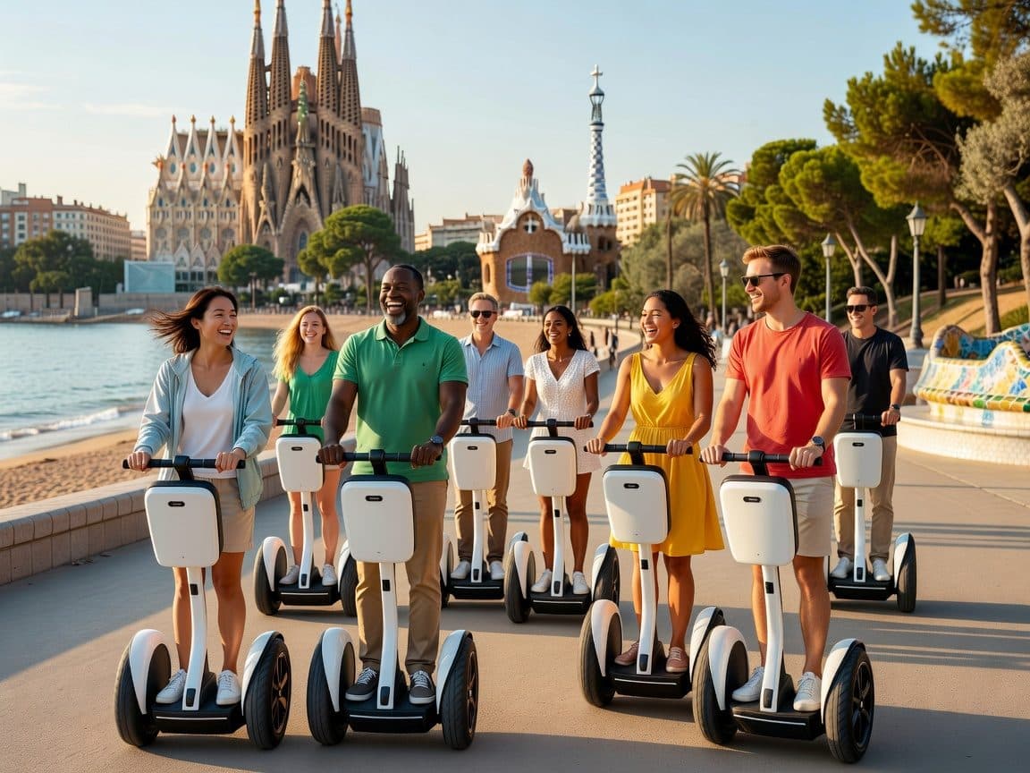 Barcelona: Guided Segway Tour
