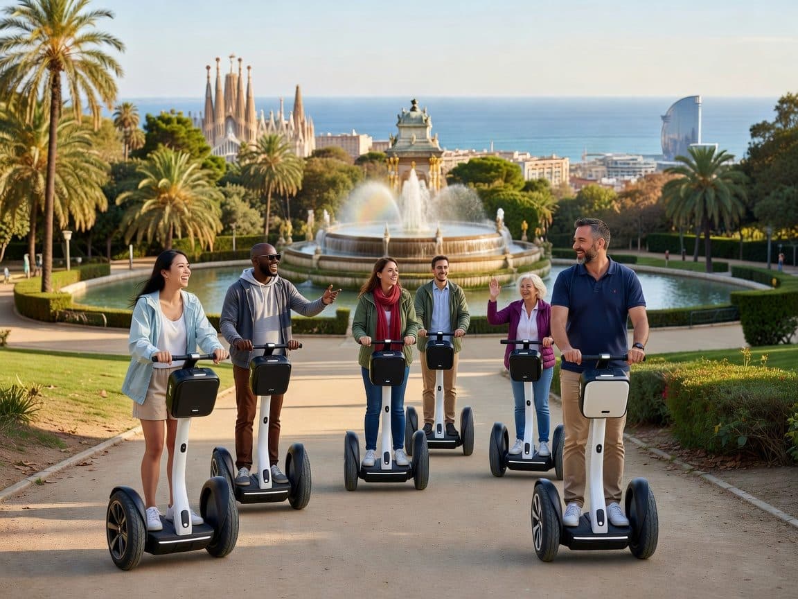 Barcelona Segway Tour ❤️ with a Local Guide