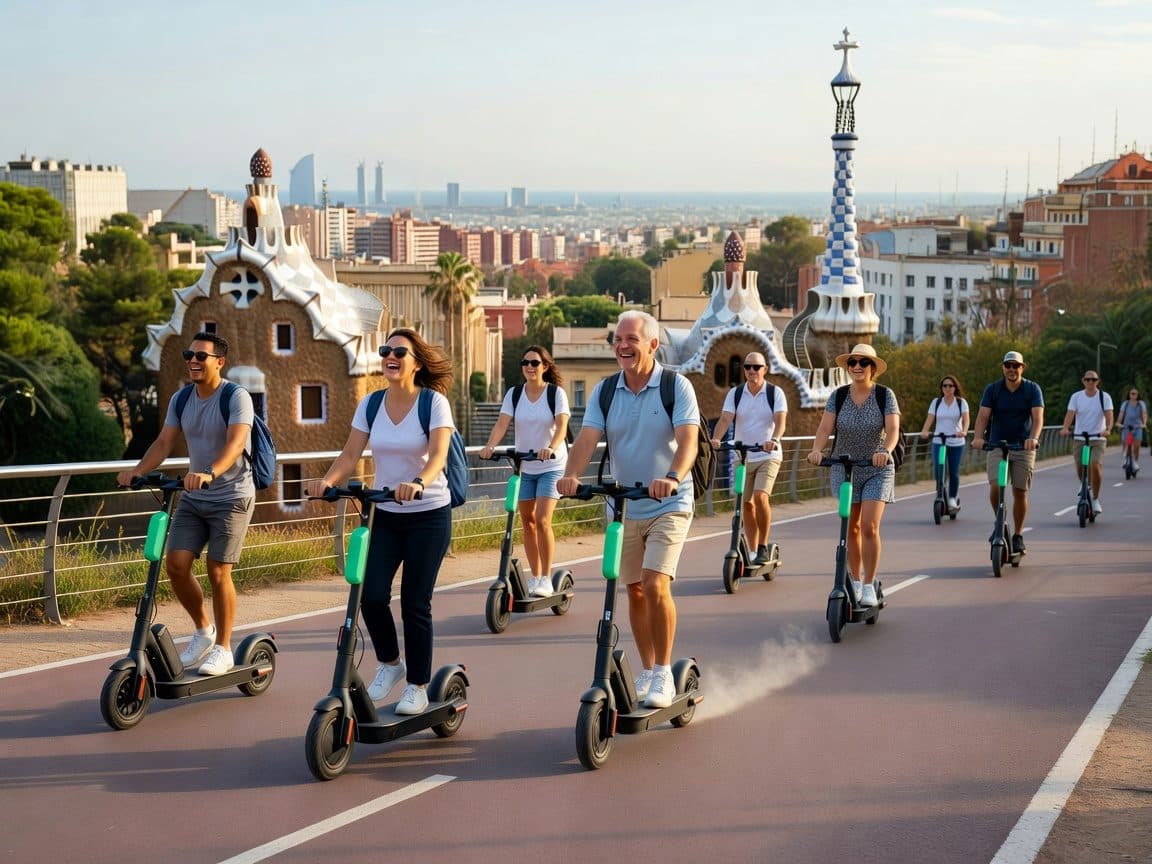 Barcelona E-Scooter Excursion
