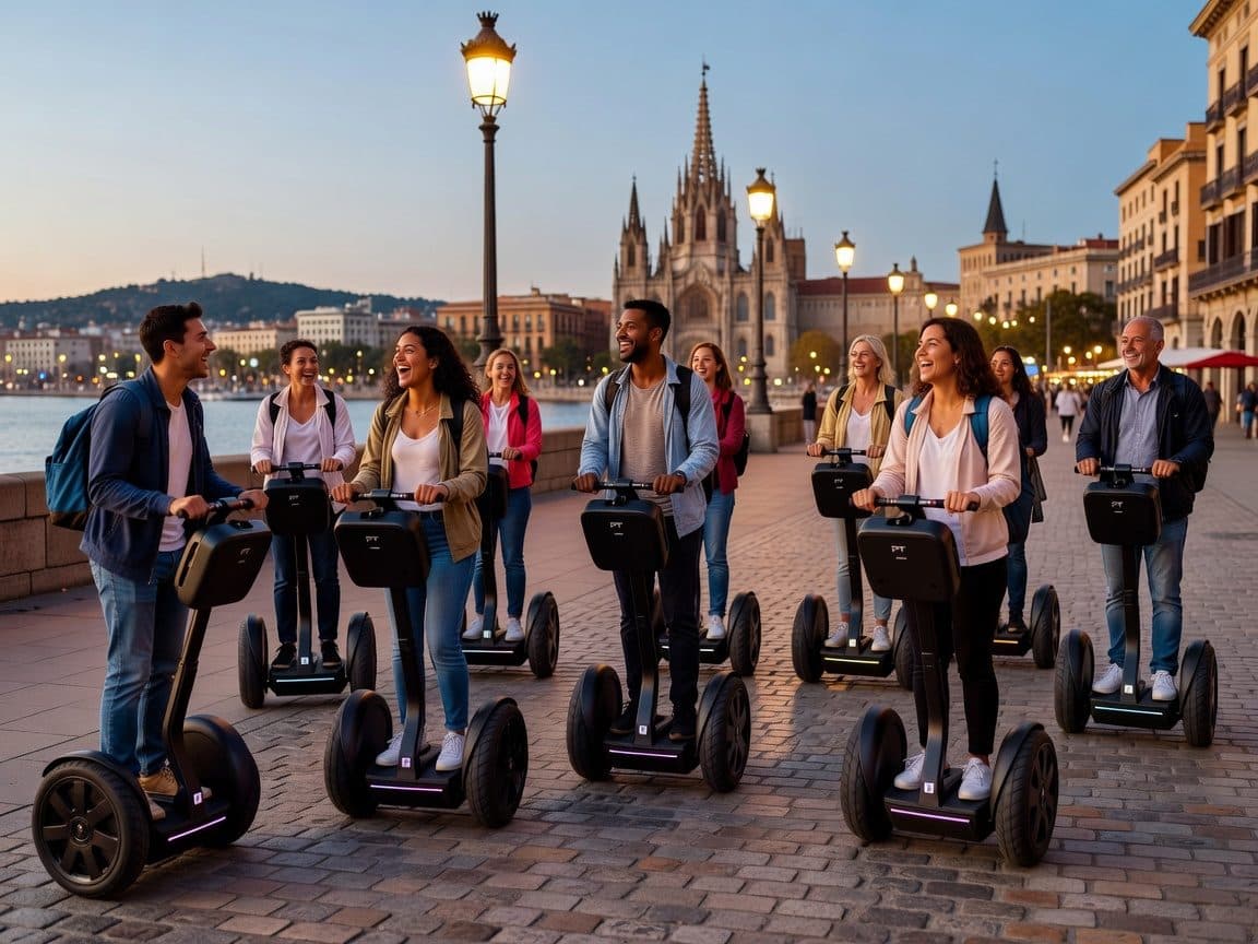 Barcelona: 2-Hour Segway Group Tour by Night