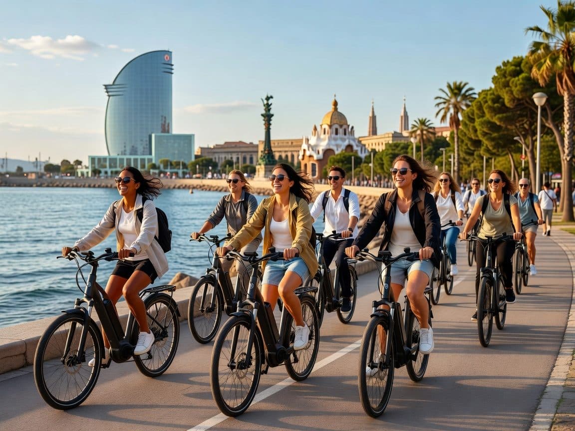 Barcelona: 1.5-2 Hour Sightseeing Tour by Bike/Electric Bike