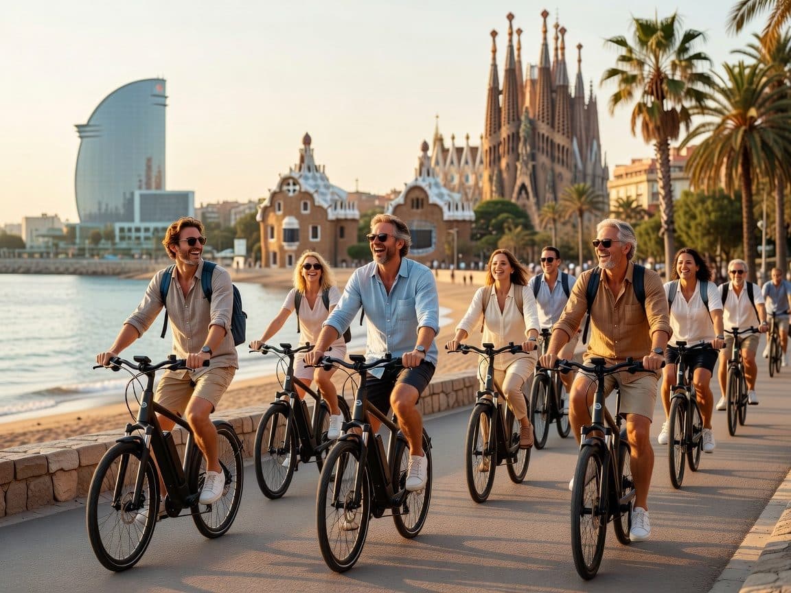 Barcelona: 2.5-Hour Bike or E-Bike Historical Tour