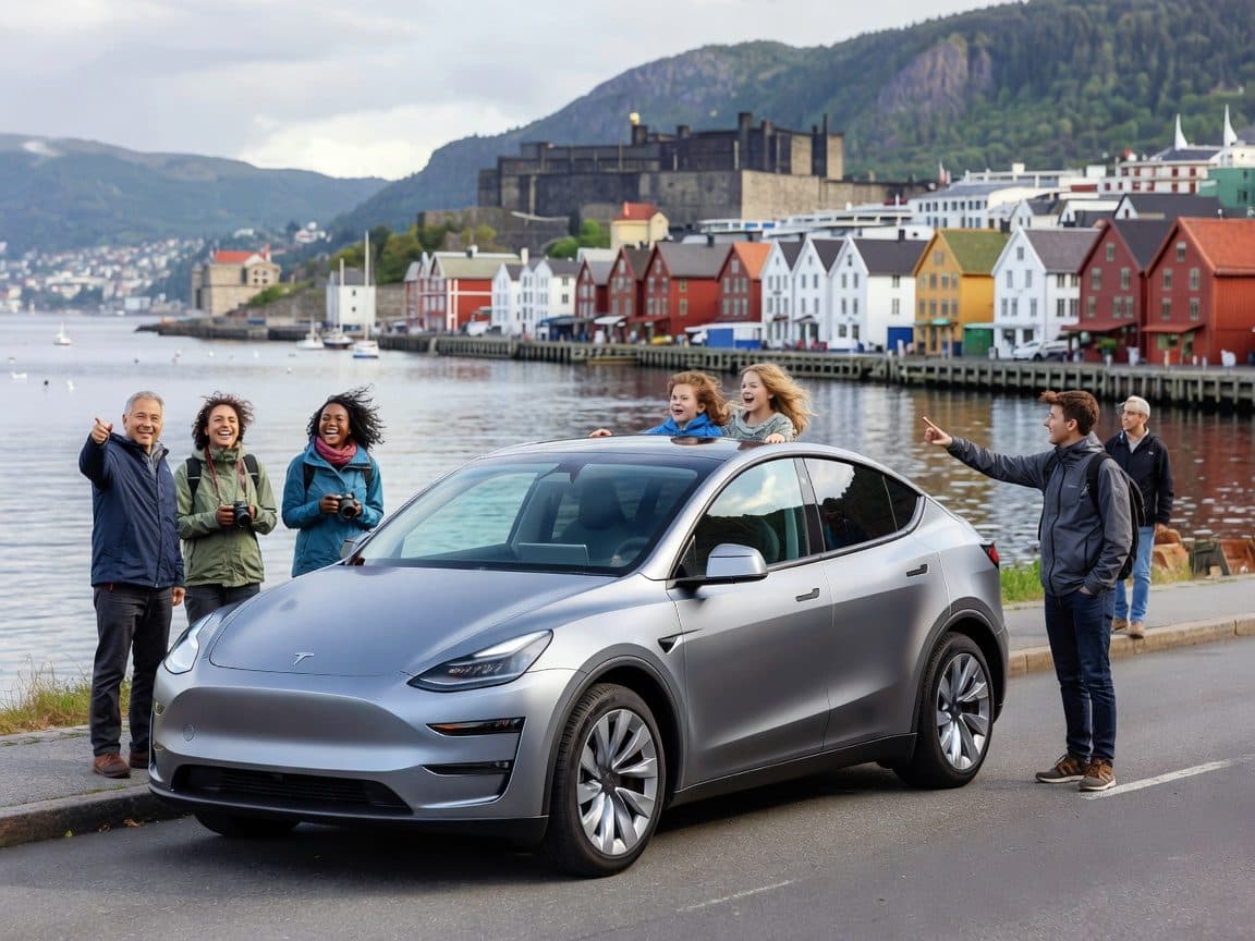 Bergen Evolution Private Tesla Tour: Iron Age to Modern life