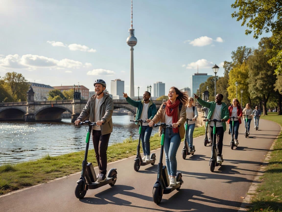 Berlin: Thrilling E-Scooter Adventure Tour