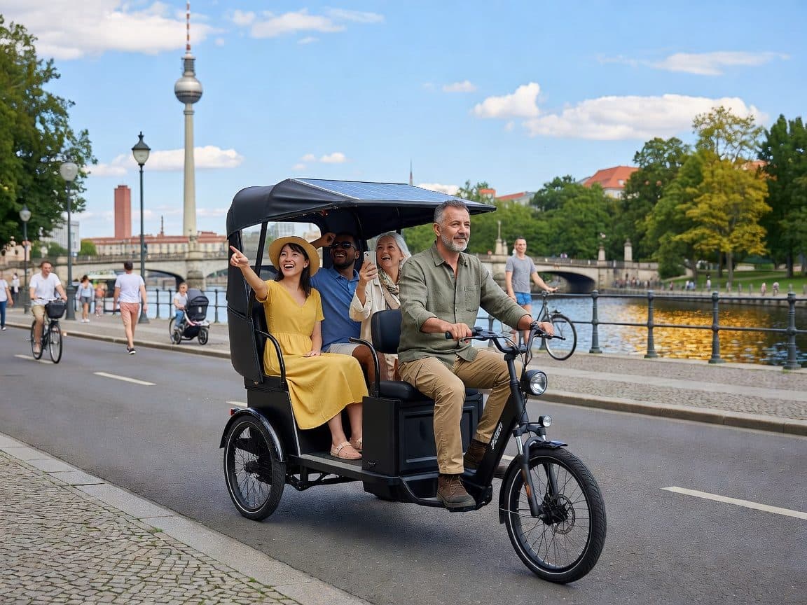 Berlin: Private Guided E-Rickshaw Tour