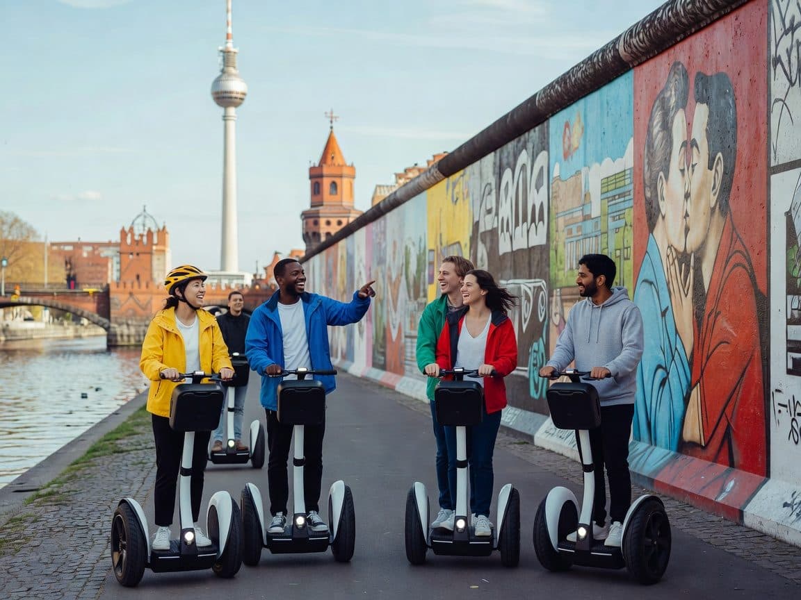 Berlin: East Side Gallery and Cold War Segway Tour