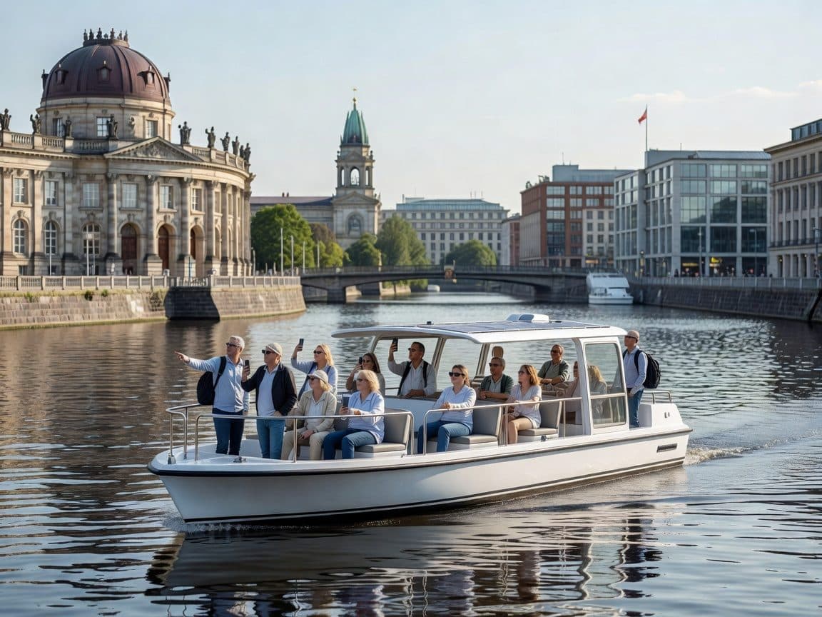 Berlin: 1 Hour Electric Boat Cruise Near Museum Island
