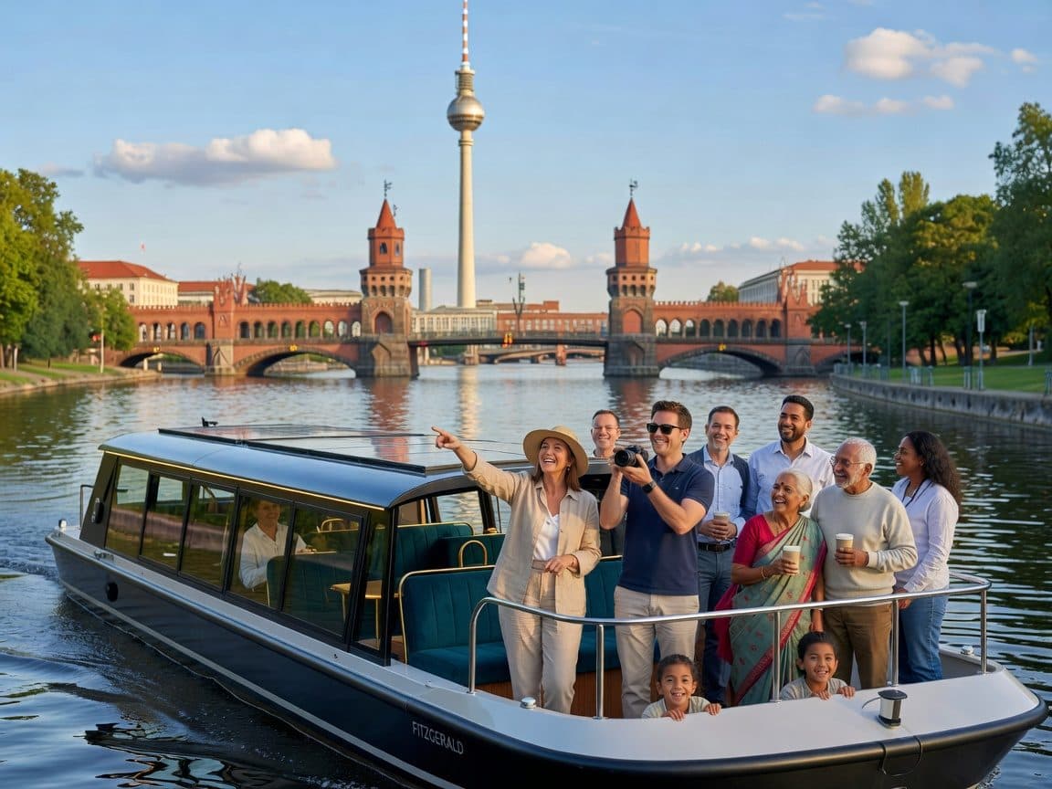 Berlin: 1h Boutiquestyle-Cruise on the Electric FITZGERALD