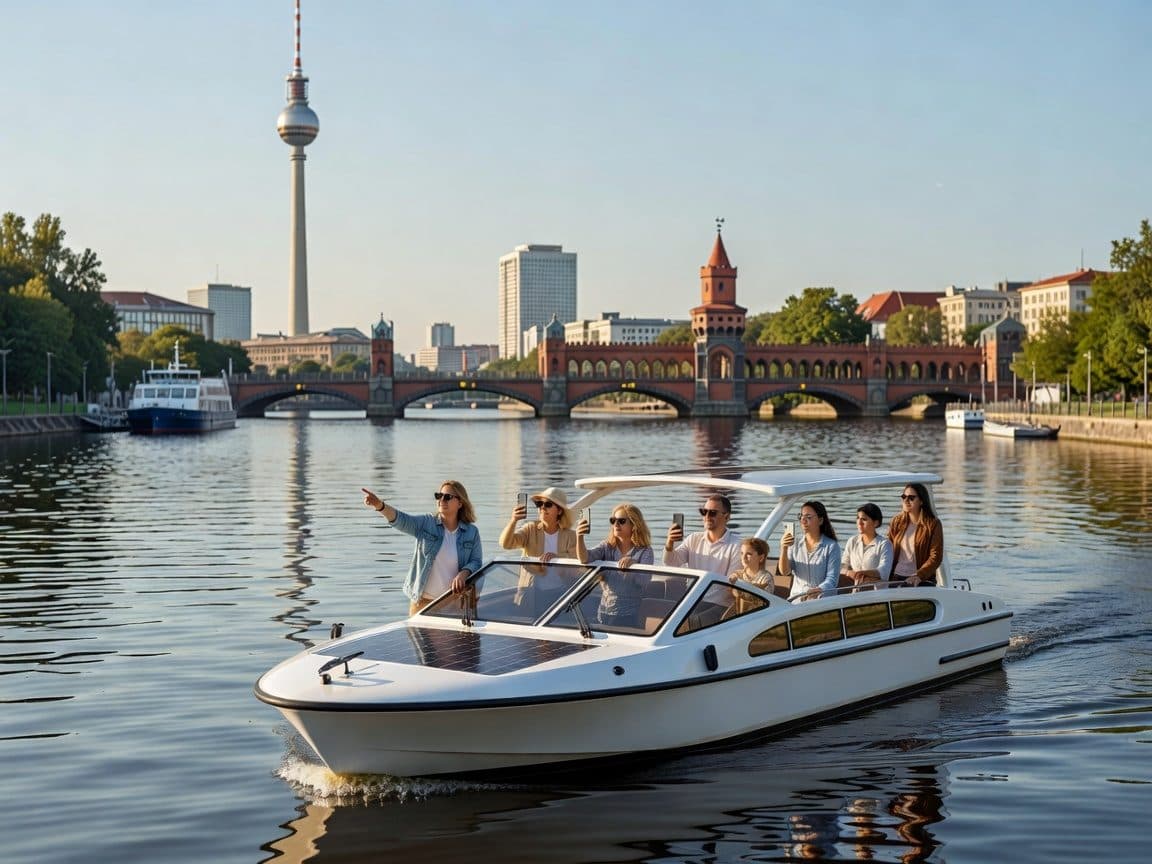 Berlin: Electric Boat Rental for self-driving 6 hrs