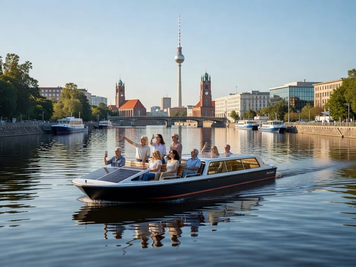 Berlin Boat Tour | Berlin Highlight Tour with a Solar Boat on the Spree