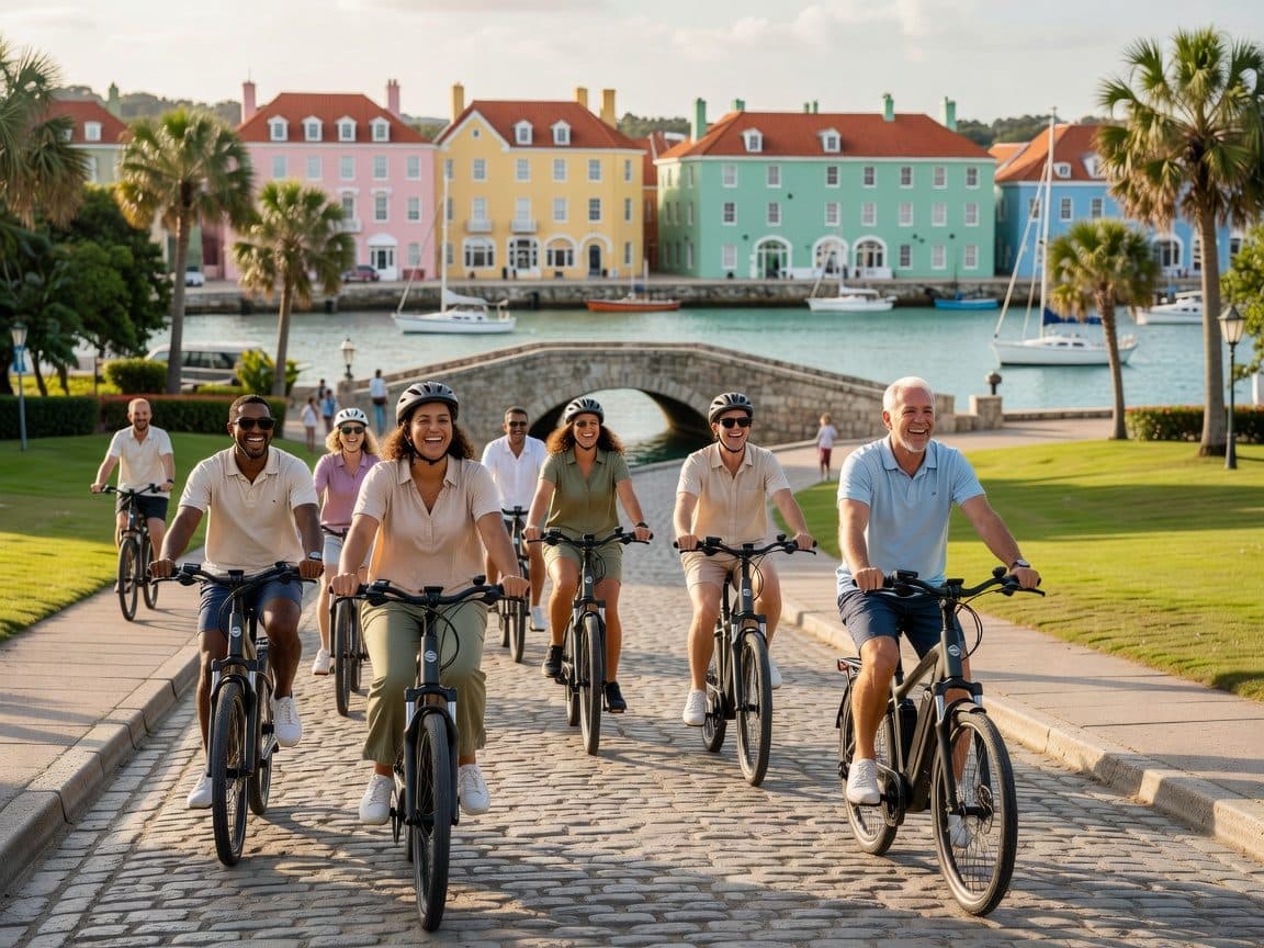 Bermuda: St. George's E-Bike Tour with Beach & History 3hrs