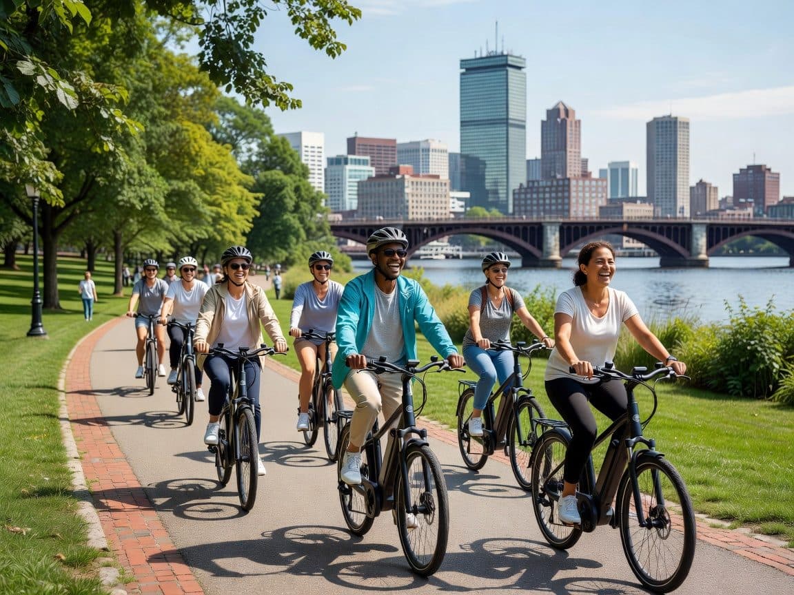 Boston's Immersive Historic E-Bike Tour